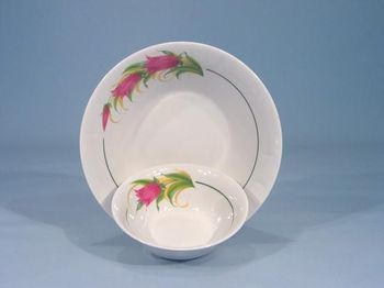 Набор салатников 4С0391Ф34 "Колокольчики" ф.653 "Идиллия" (4пр.) ДФЗ