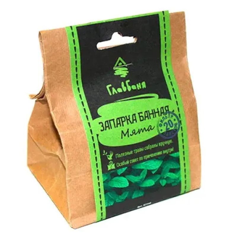 Запарка банная травяная "Мята" (20*1,5г.) Б2144 Е