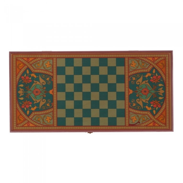 Набор игр 716261 2в1 "Персидские" (нарды, шашки) 40*20*4см Р.