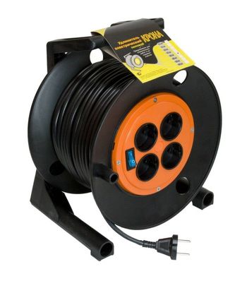 Удлинитель 50м. 4роз. на катуш. ПВС 2*0,75 РБК-4 Смоленск