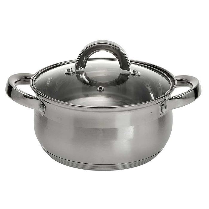 Кастрюля Webber BE-143/2 1,9л. стекл.крышк.