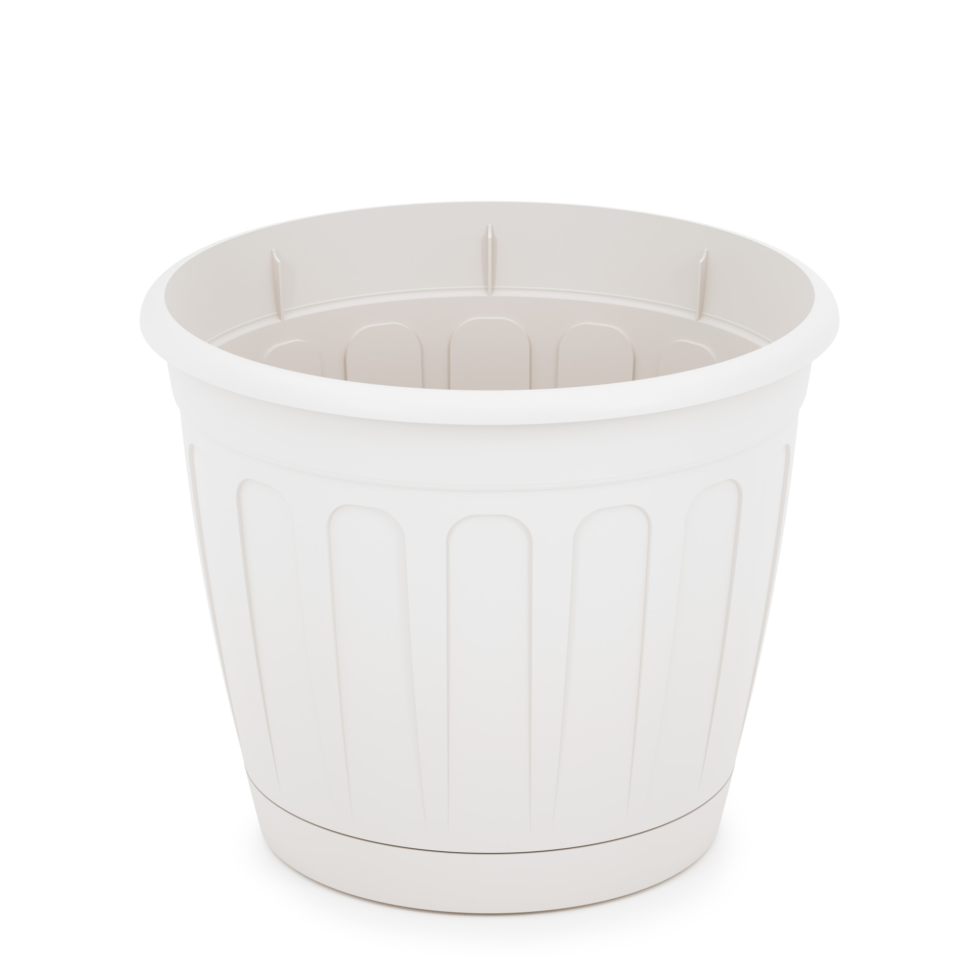 Горшок д/цв. "Дионис" 2,6л. с подд. М8245 (белый)