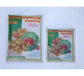 Азофоска (Нитроаммофоска) 3кг. пак. (Н-А)