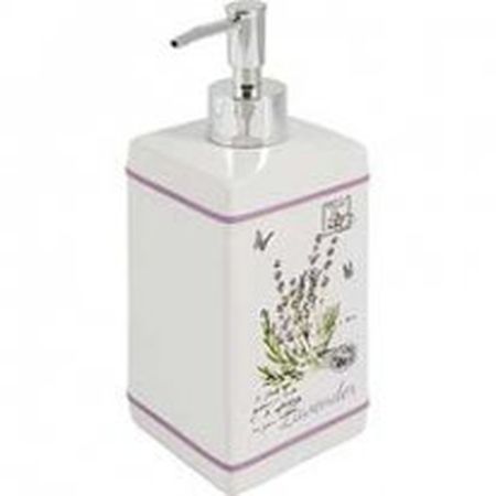 Дозатор д/жидк.мыла "Лаванда" DIS-LAV (керам.) 004393 Скр.