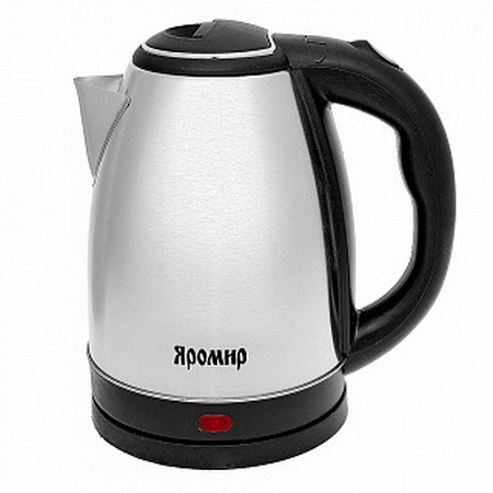 Чайник эл. ЯРОМИР ЯР-1058 1,5кВт. 1,8л. нерж., диск Чайник эл. ЯРОМИР ЯР-1058 1,5кВт. 1,8л. нерж., диск