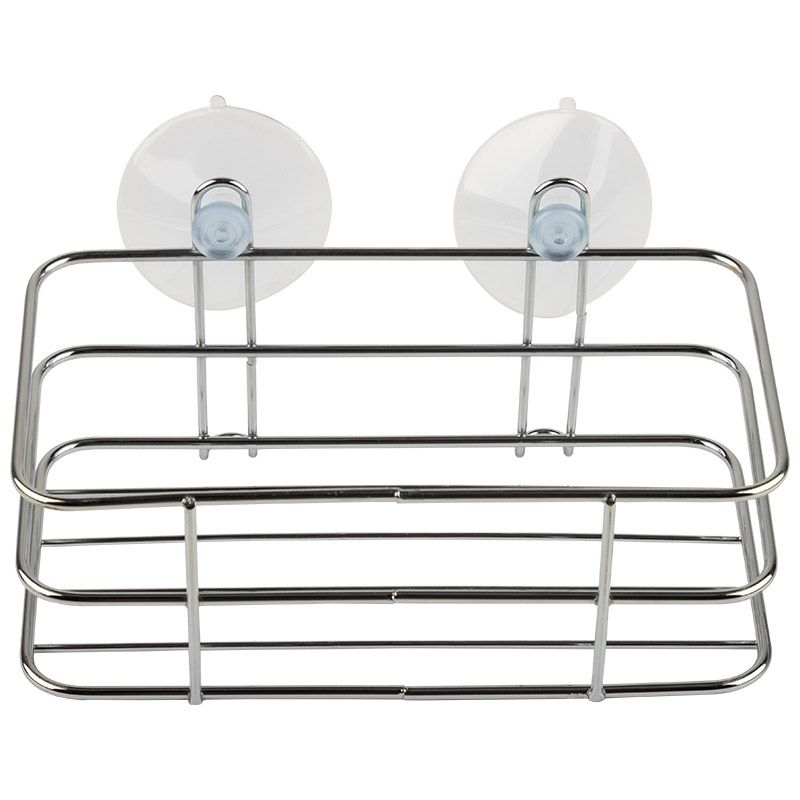 Корзинка д/ванной ELINE-B-1 312052 (18,4*9*10см) хром. (на присосках)Скр.