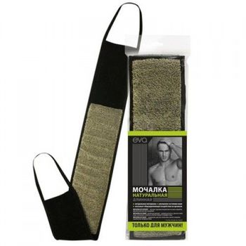 Мочалка из льна мужская с руч. М253 Е