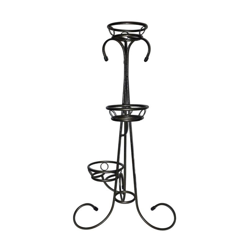 Цветочница напольная "Маркиз" на 3 горшка (бронзов.антик) (ХТ8045) Тверь