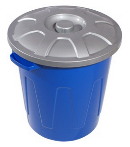 Бак пл.  38л. "Гроссо" с крышк. С330 Мар.