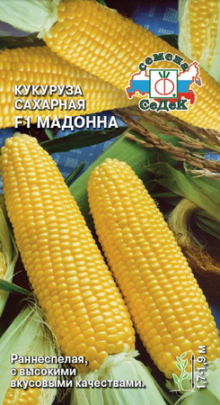 Кукуруза МАДОННА F1 (сахарная) 4,0гр. (СеДек)