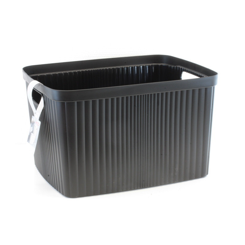 Корзина д/белья 35л. "Velvet" БП52504 (450*360*270мм.)