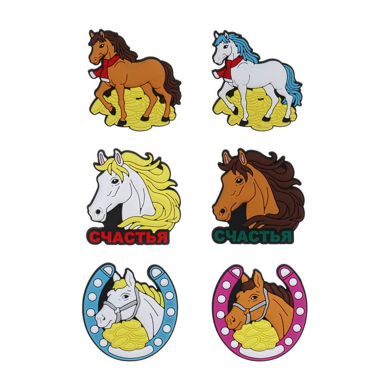 Магнит "Лошадка" 705-026 (5см.) Сноу Бум Гала