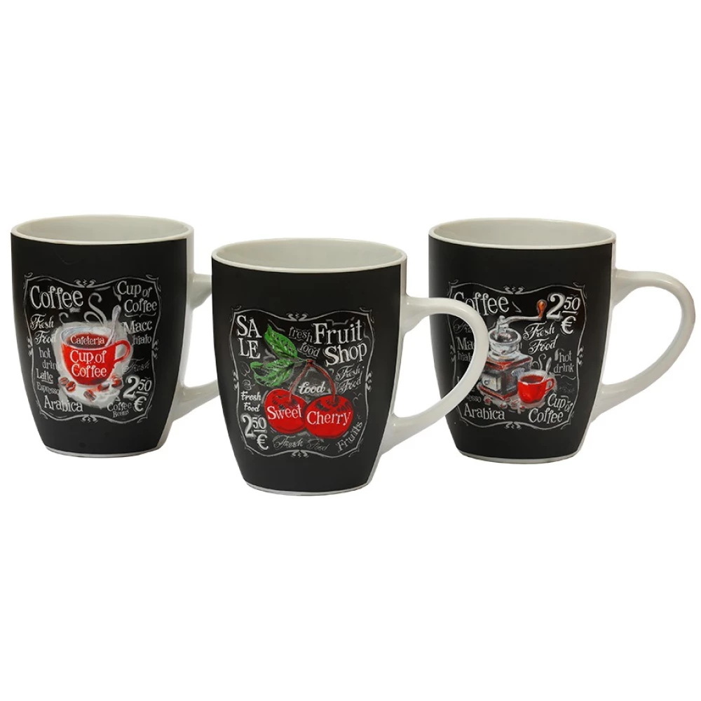 Кружка Бочка "Яркий вкус"340мл. (R03/1216) 001438 (48шт/кор.) КС