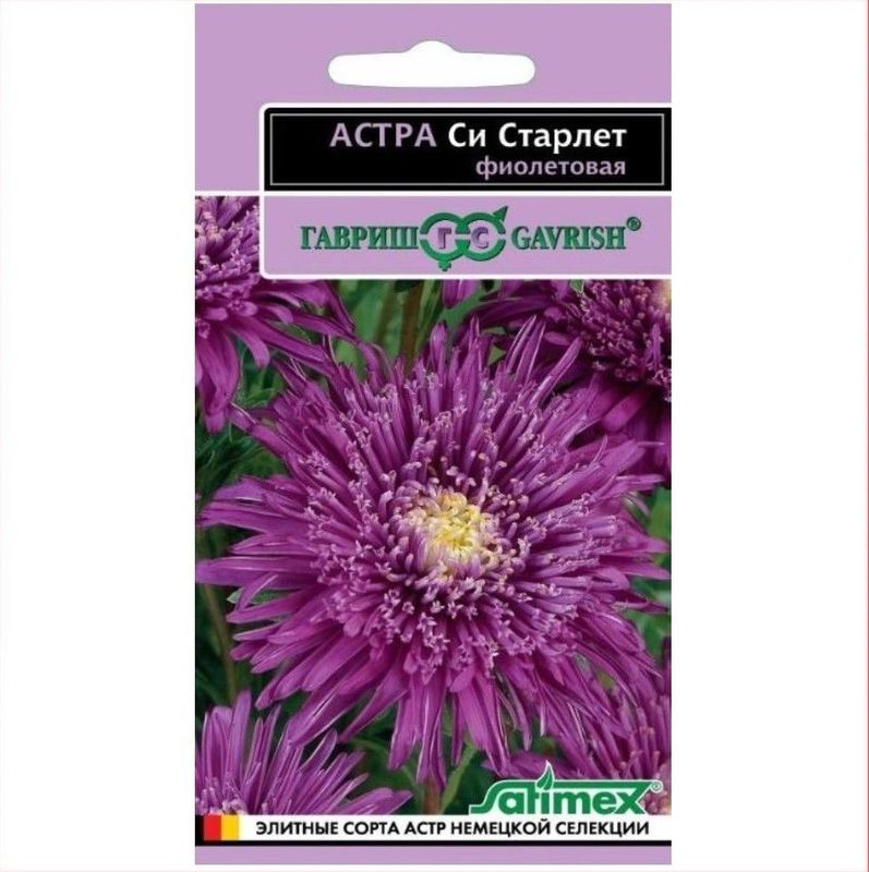Астра СИ СТАРЛЕТ фиолетовая 0,05г. (Гавриш)