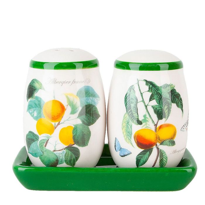 Набор д/специй L2521143 "Fruit Garden" 2пр. на керамич. подставке (подар. уп.) ЕНС Набор д/специй L2521143 "Fruit Garden" 2пр. на керамич. подставке (подар. уп.) ЕНС
