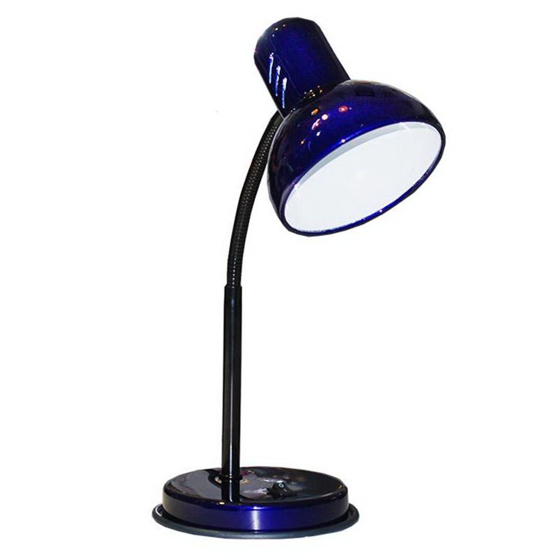 Лампа настольная НТ-2077А , ультрамарин перламутр, h=44,0см, 60Вт, Е27