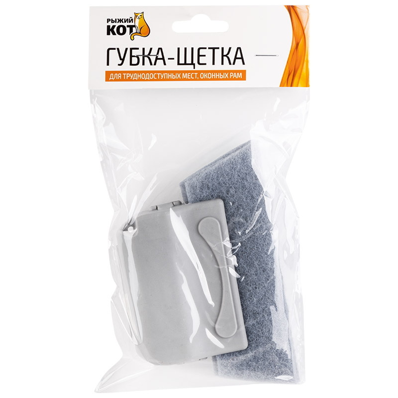 Губка-щетка д/труднодоступных мест 108107 (оконных рам, углов, щелей) Скр. Губка-щетка д/труднодоступных мест 108107 (оконных рам, углов, щелей) Скр.