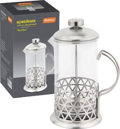 Чайник заварочный (френч-пресс) 0,6л 005486 ROMBO, Mallony