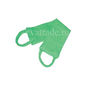 Мочалка вязаная "Длинная" М361 46*11см. (поролон) Е