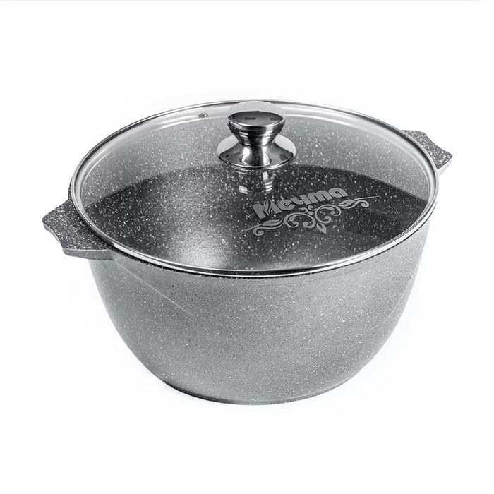 Кастрюля Мечта 6,0л. а/пр. "Гранит" 46701 ст/крышка