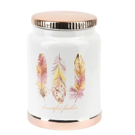 Банка д/сып.прод. 1750183 "Перья" 0,75л. (подар.уп.) ЕНС