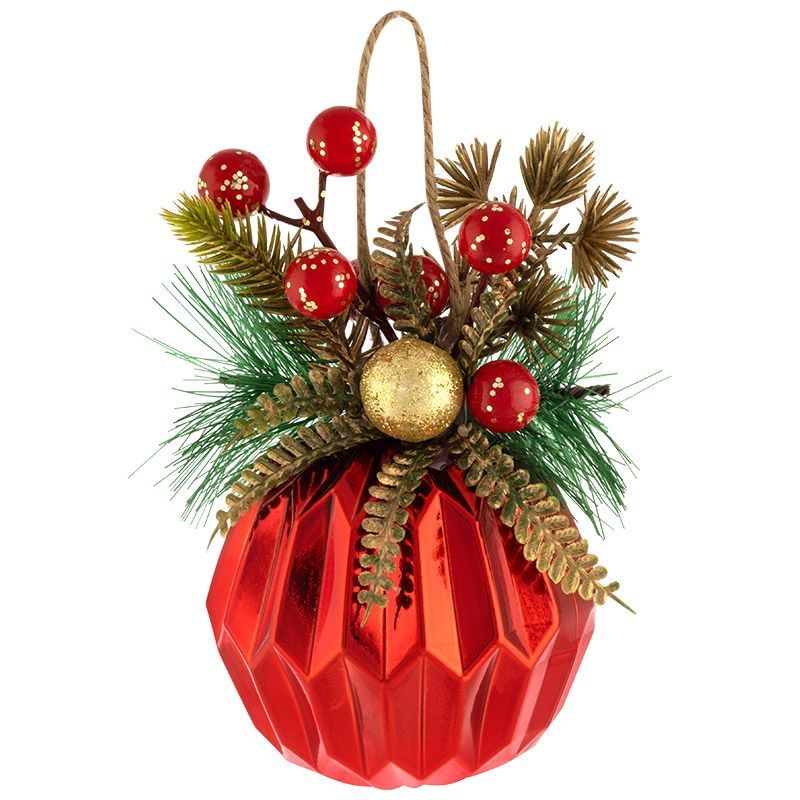 Подвесн.украш. "Композиция" 108496 (красный) Скр