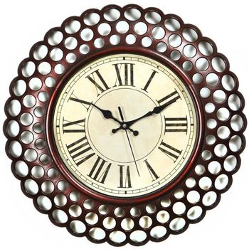 Часы настенные QH/KS 1602 00991/001213 (40,6*40,6*4,1см.) КС