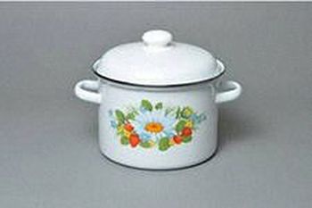 Кастрюля эмал.  3,0л. 1612,1(1612) Маг