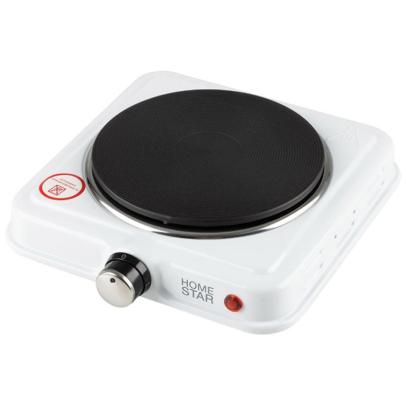 Электроплита HOMESTAR HS-1108 1конф. (1,0кВт.) чугун 104911 Скр.