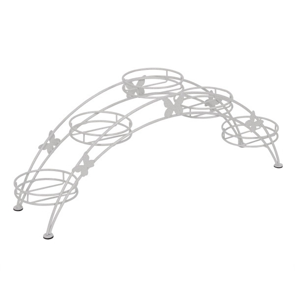 Цветочница д/подоконника "Арка 5" ПДЦ 414 Б (Белый) С