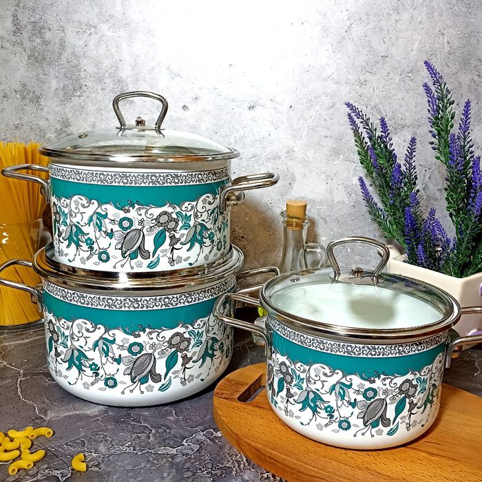 Набор №02 "Odelis" 1DB025S (3к.: 2/3/4л.) белоснежн..Чер