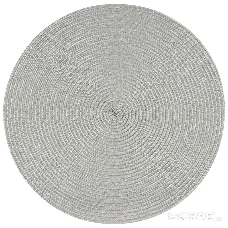 Салфетка сервировочная PPW-01 312363 (d38см.) плетеная СКР