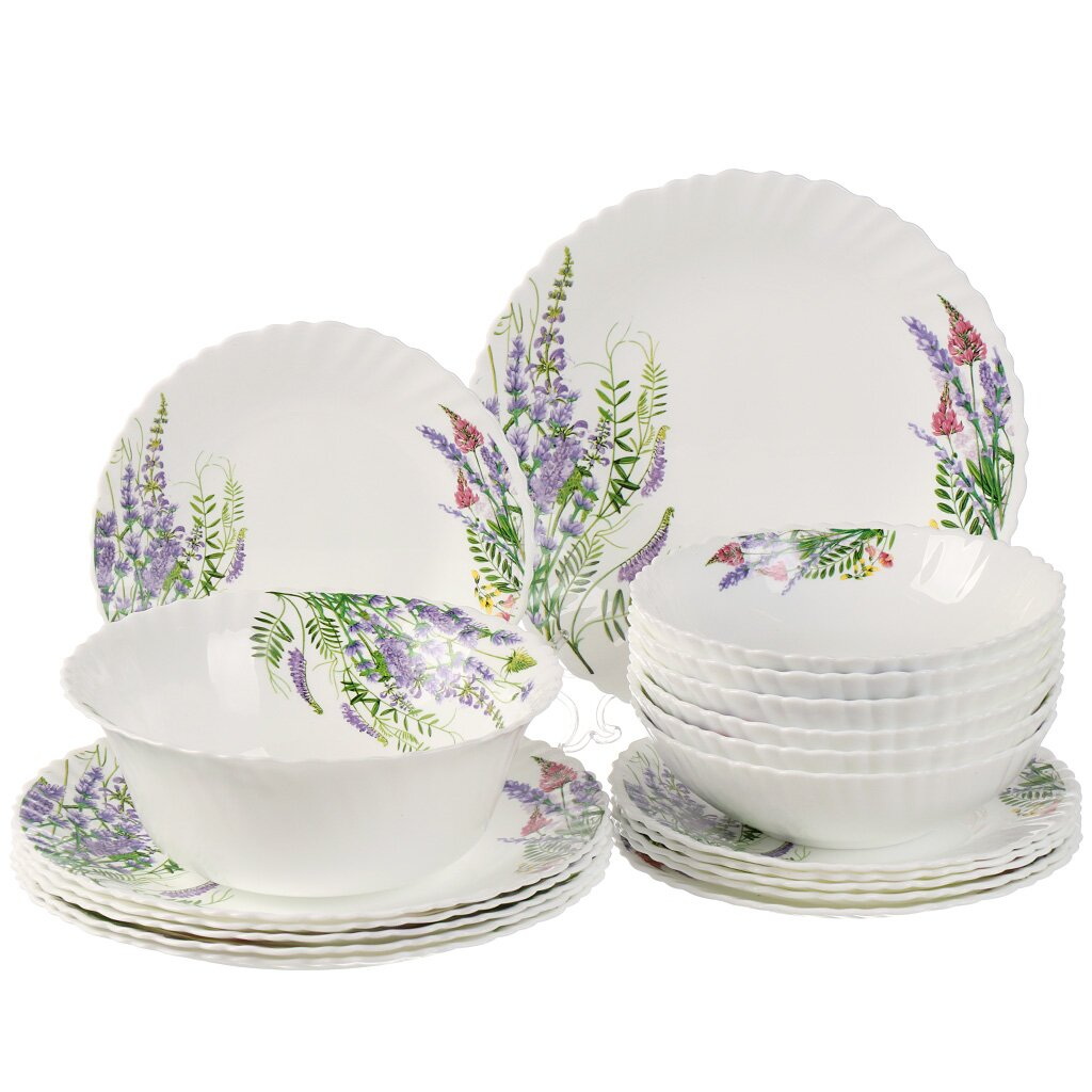 Столовый сервиз MFK21077 "Лаванда" 19пр.