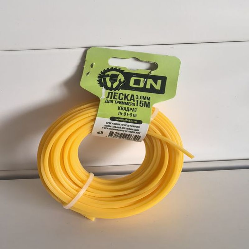 Леска Квадрат d3,0мм. 15м. 15-01-015 подвес