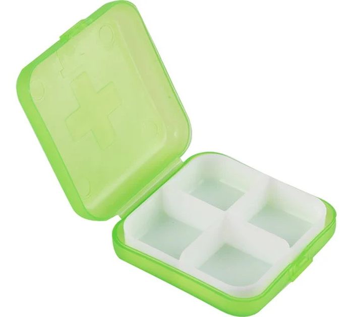 Таблетница 4 секции 007748 СКР.