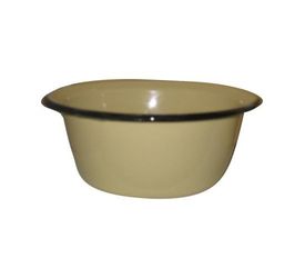 Миска эмал. 0,8л. 2с5 б/д Чер.