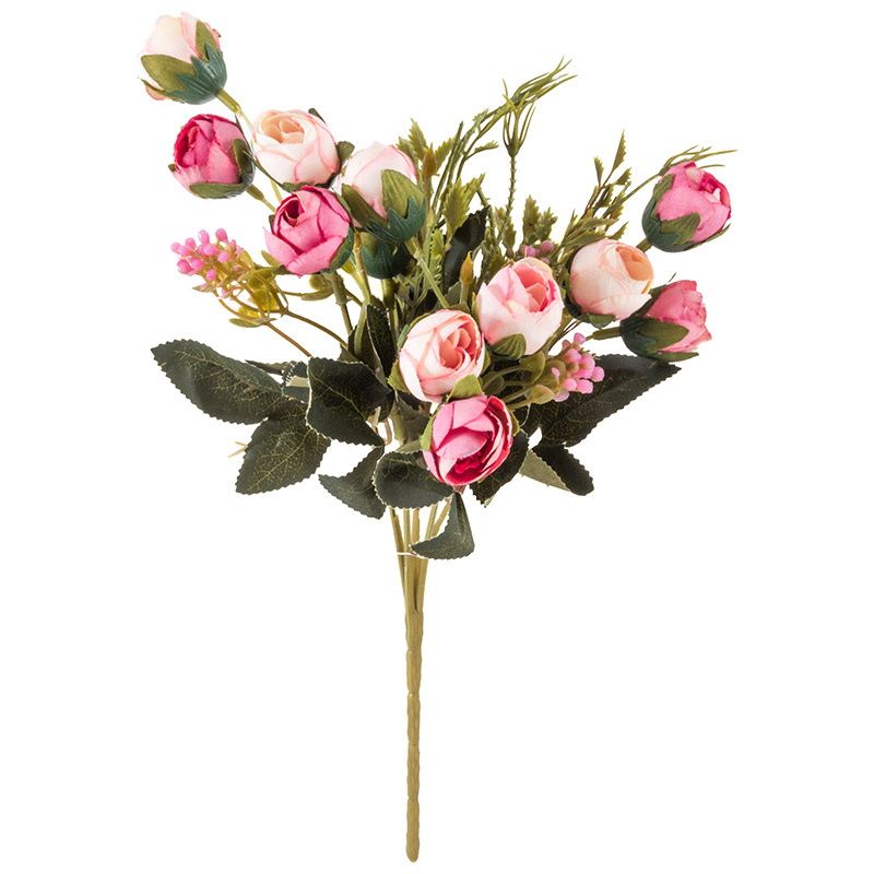 Цветок искусственный 004052 "Розы" h=32см (СКР)