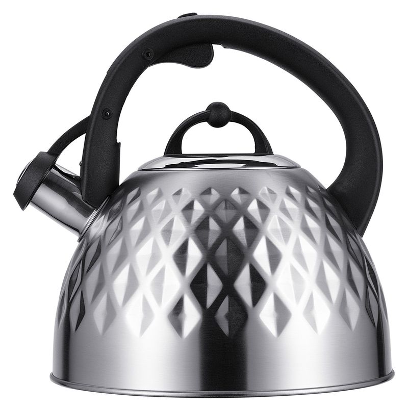 Чайник нерж. 86-107 2,6л. со свист. TEA