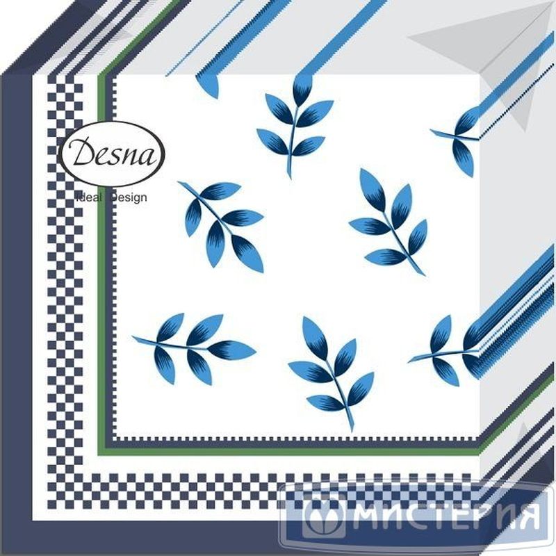 Салфетки бумажные 1сл. Design 57577/44361 (24*24см.) 40шт. "Классика"  РБ
