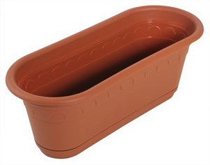 Кактусница КОЛЫВАНЬ 31см. (терракот) С182Т Мар.