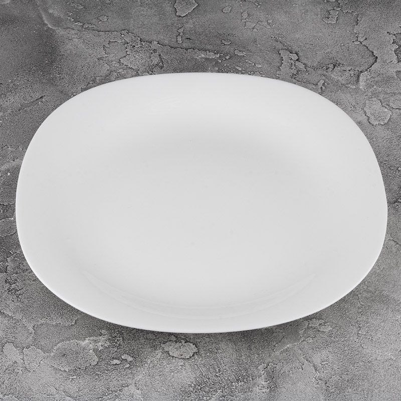 Тарелка обеденная Domestico 110756 26,5*26,5см. (стекло) СКР