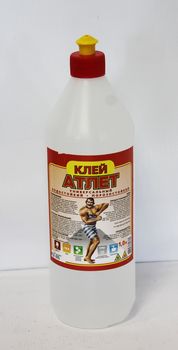 Клей "АТЛЕТ" 1,0л. полимерный универс. Каменск