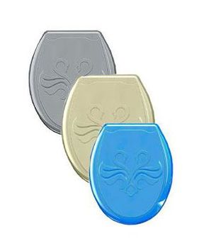 Сиденье д/унитаза "ЛЕБЕДЬ" жест. Нов.