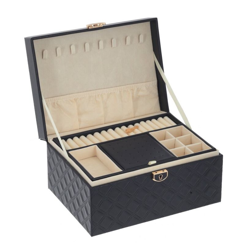 Шкатулка 815290 д/украшений с дорожным футляром (25*18*12,5см.)  Р