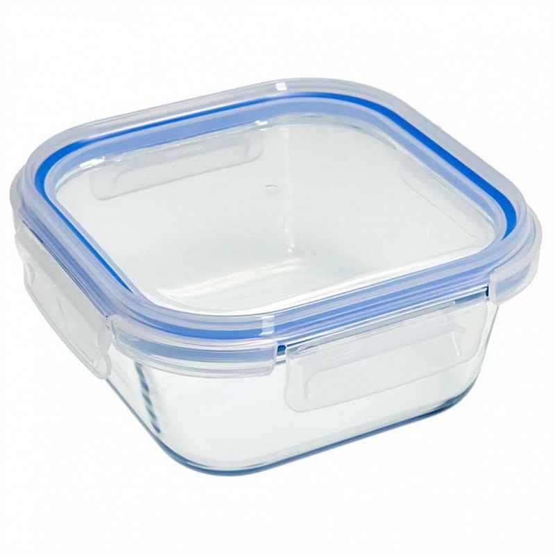 Контейнер PK-0105/2 "Забава" 0,8л. квадрат (с гермет.крышкой)