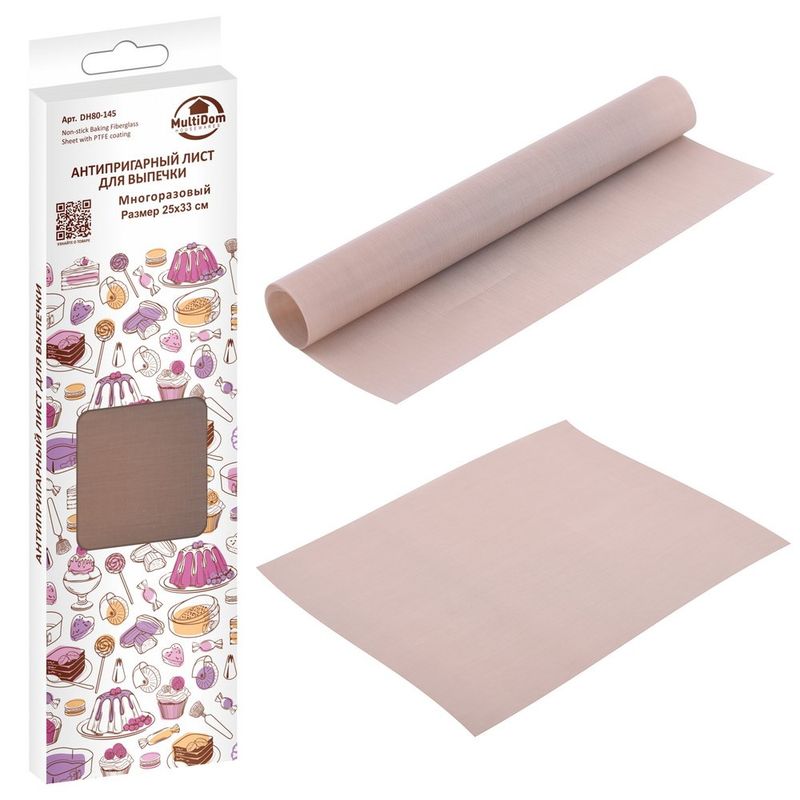 Коврик тефлоновый д/выпечки DH80-145 (25*33см.) Мд