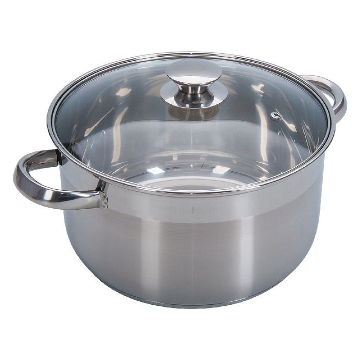 Кастрюля 94-1006 6,0л. PROMO (нерж. ст/кр.)