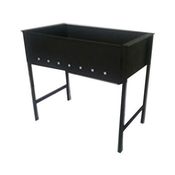 Мангал "Садовод" 550*300*150/1мм. стальной (со съемными ножками) Чеб.