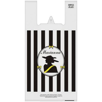 Пакет (майка) 300*600мм. "Мариана"/"Звезды"/"Белый Медведь" (21-2073/2074/2077/2076/2082) ОК