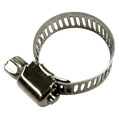 Хомут червячный 101207 (2шт) 16-25мм. нерж. Скр.